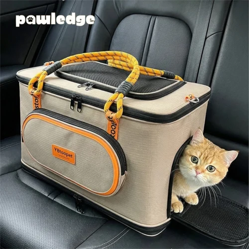 Water-Resistant Breathable Pet Carrier Bag