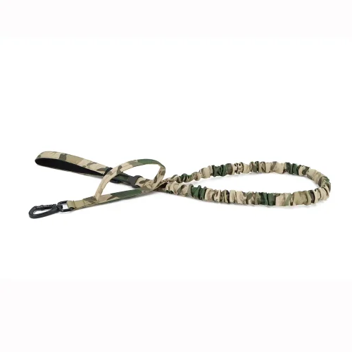 Elastic Dog Leash with Two Handles